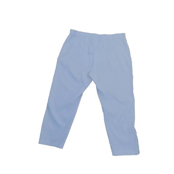 J Jill cropped pants white linen stretch size XL NWT - Picture 4 of 6